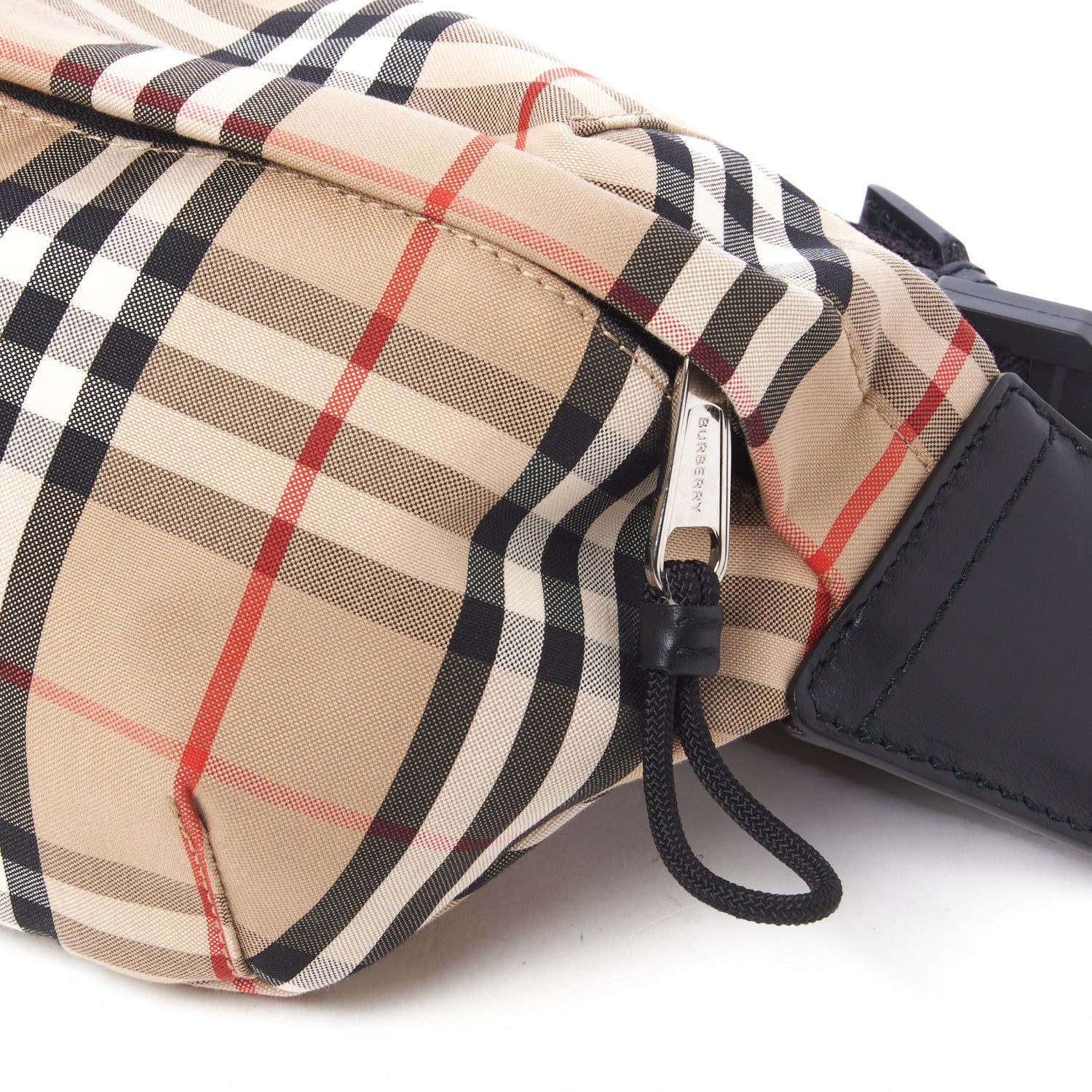 Burberry Nylon Vintage Check Medium Sonny Bum Bag Archive Beige Black 5 of 8