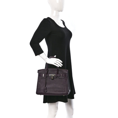 Hermes Togo BIRKIN 30 Raisin 2 of 14