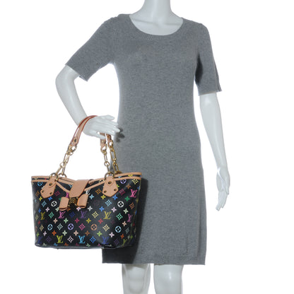 Louis Vuitton Monogram Multicolor Annie MM Black 2 of 8