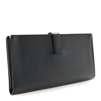 Hermes Epsom Bearn Gusset Wallet Black 3 of 6
