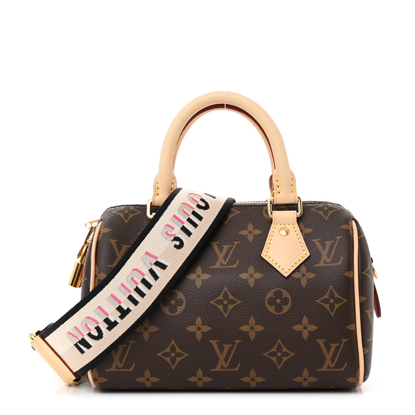 Monogram Speedy Bandouliere 20 Black