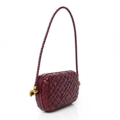 Bottega Veneta Foulard Intrecciato Intrecciato Knot On Strap Barolo 3 of 9