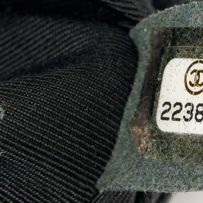 Chanel Calfskin Chevron Quilted Medium Boy Flap Black 7 of 11