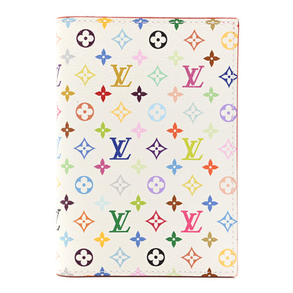 Louis Vuitton LV X TM Monogram Multicolor Passport Cover White 1 of 6