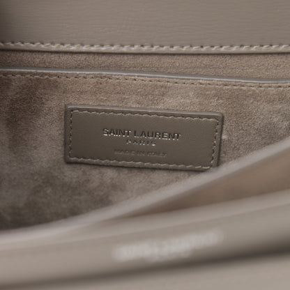 Saint Laurent Suede Calfskin Medium Monogram Sunset Taupe 6 of 11
