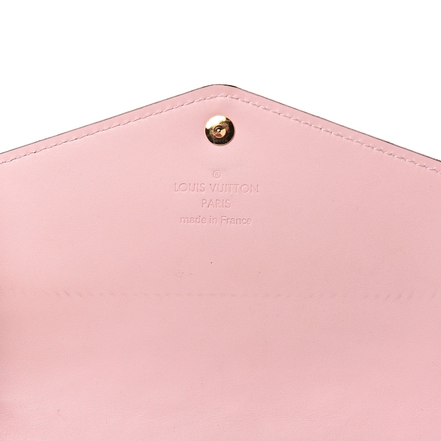 Louis Vuitton Vernis Sarah Compact Wallet Rose Ballerine 5 of 11