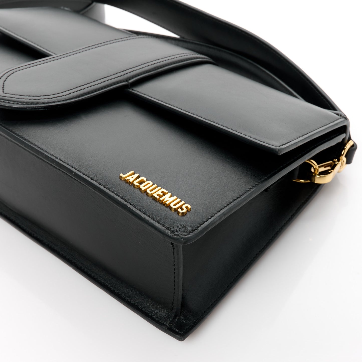 Smooth Calfskin Le Bambinou Black