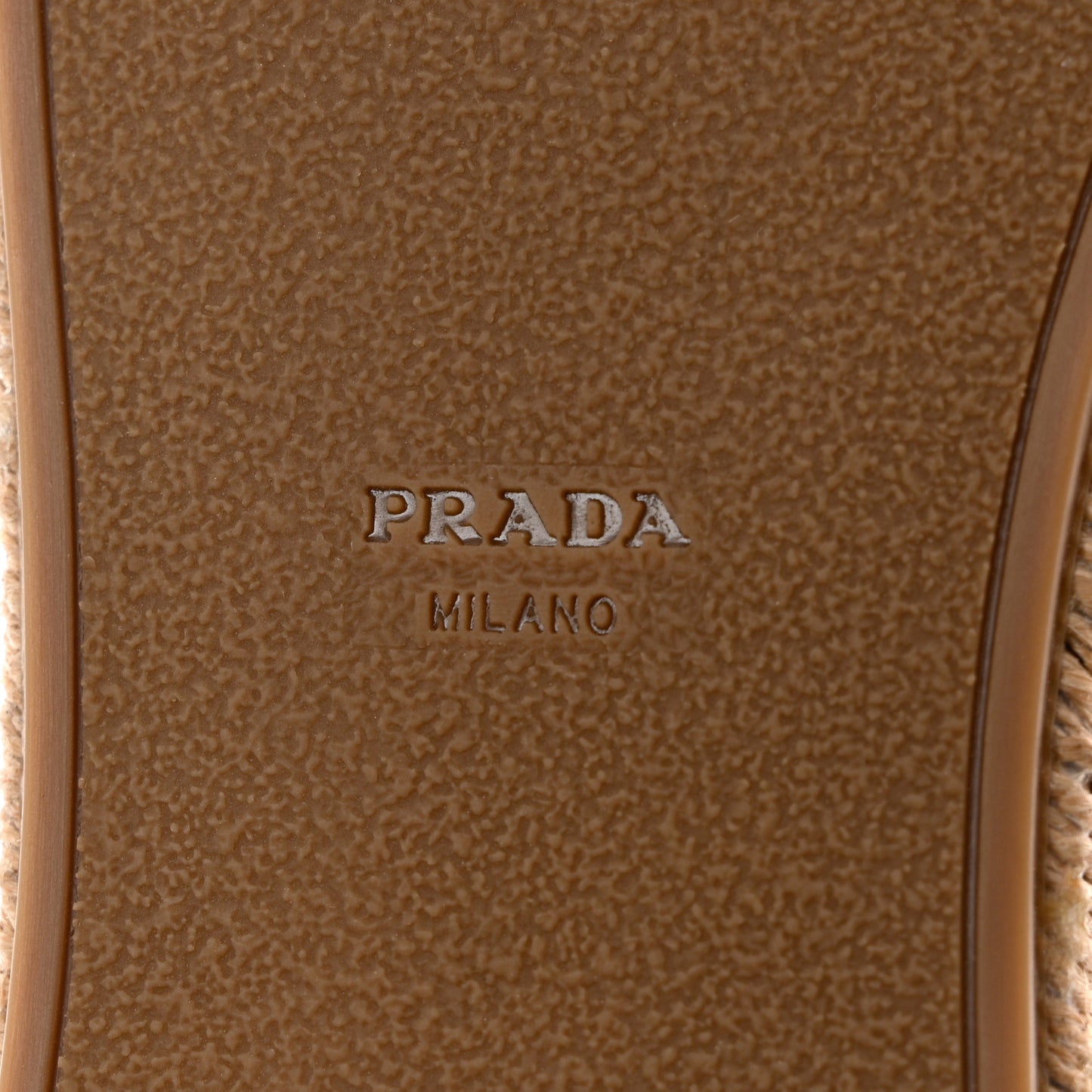 Suede Jute Platfrom Espadrilles 36.5 Beige