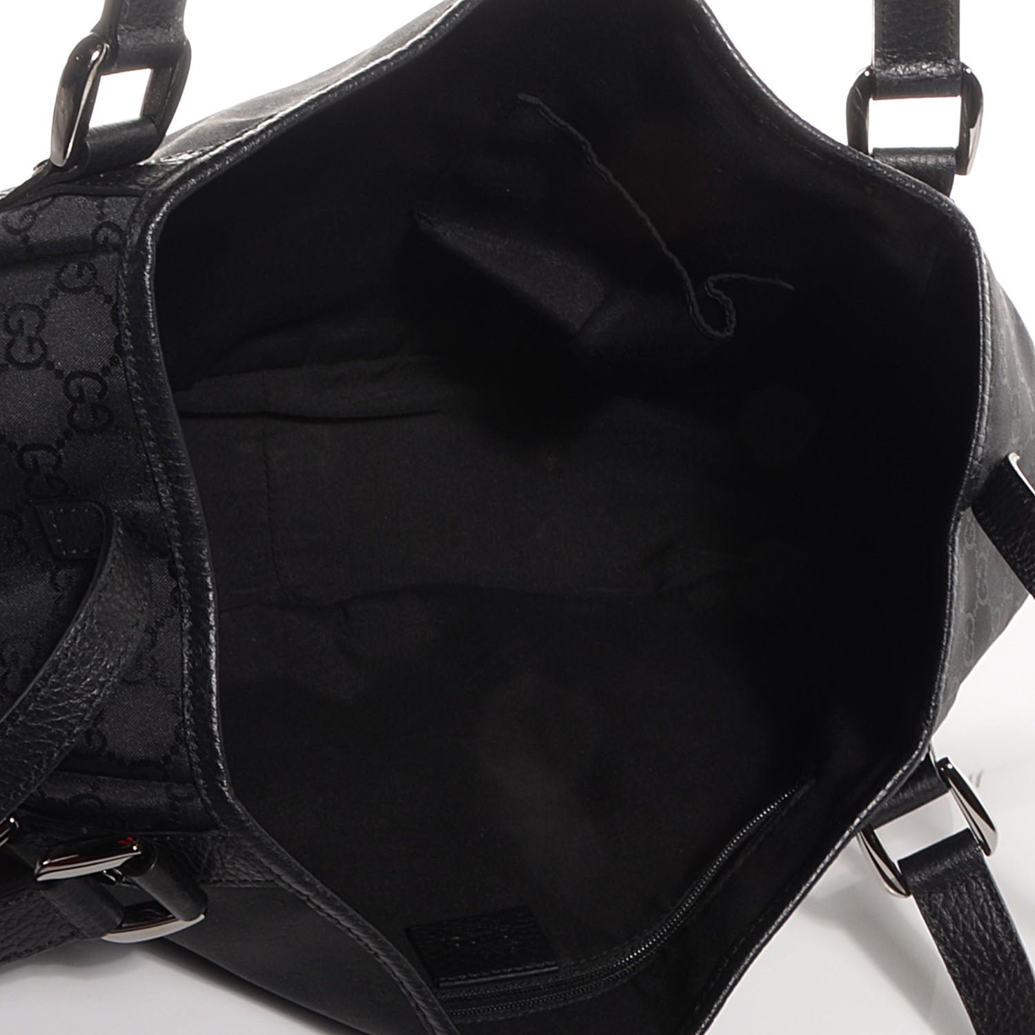 Gucci Monogram Medium Abbey Shoulder Bag Black 5 of 7