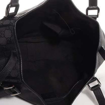 Gucci Monogram Medium Abbey Shoulder Bag Black 5 of 7