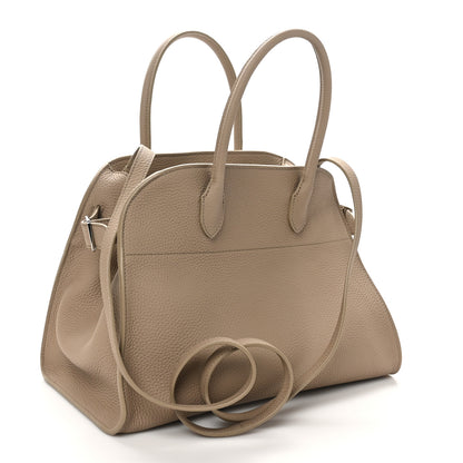 The Row Matte Grained Calfskin Soft Margaux 12 Silk 3 of 9