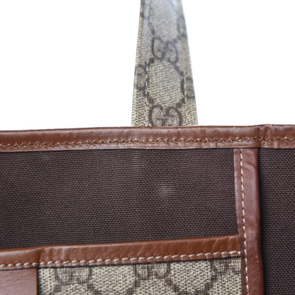 Gucci GG Plus Monogram Small Signature Web Loop Vertical Tote Light Brown 8 of 16