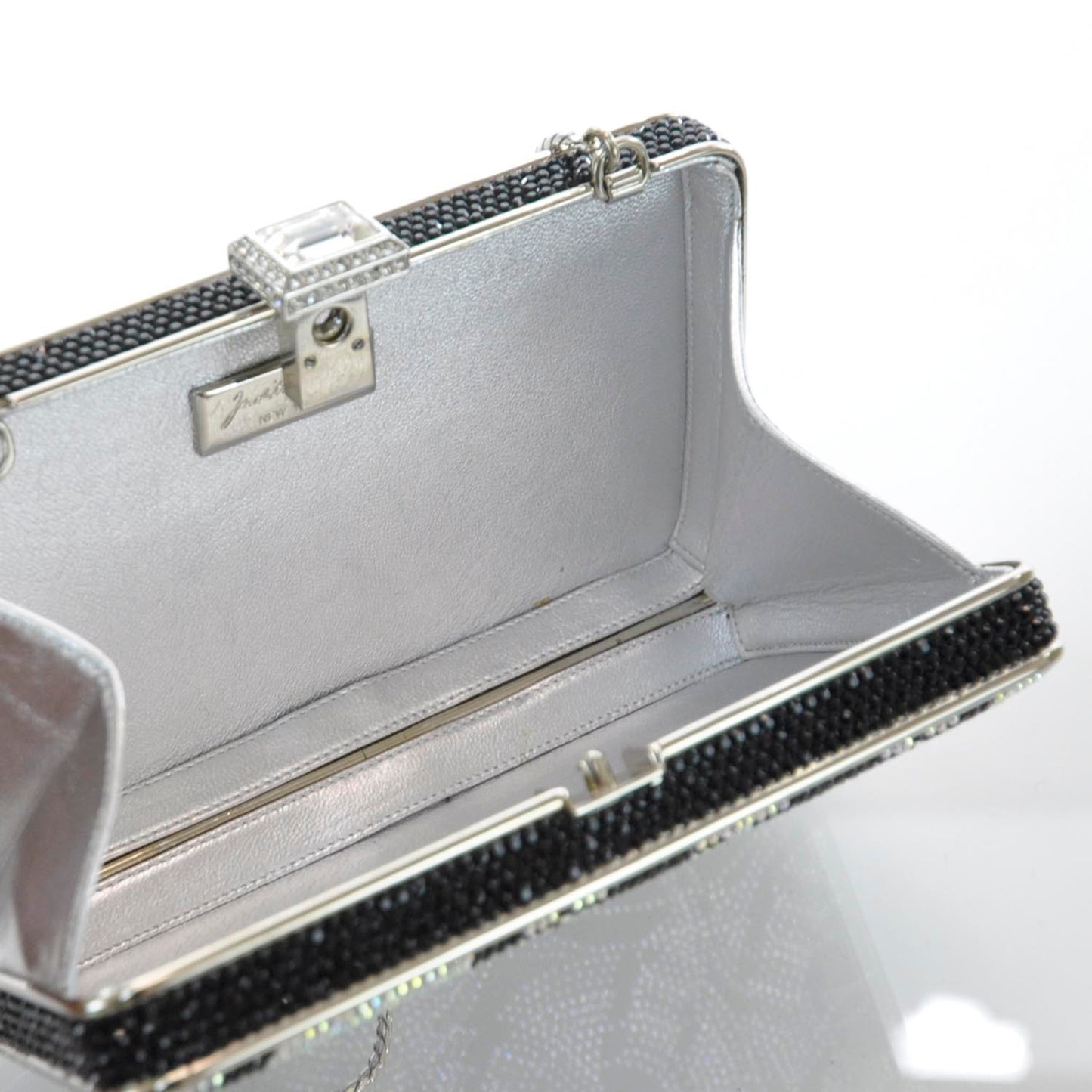 Swarovski Crystal Minaudiere Clutch