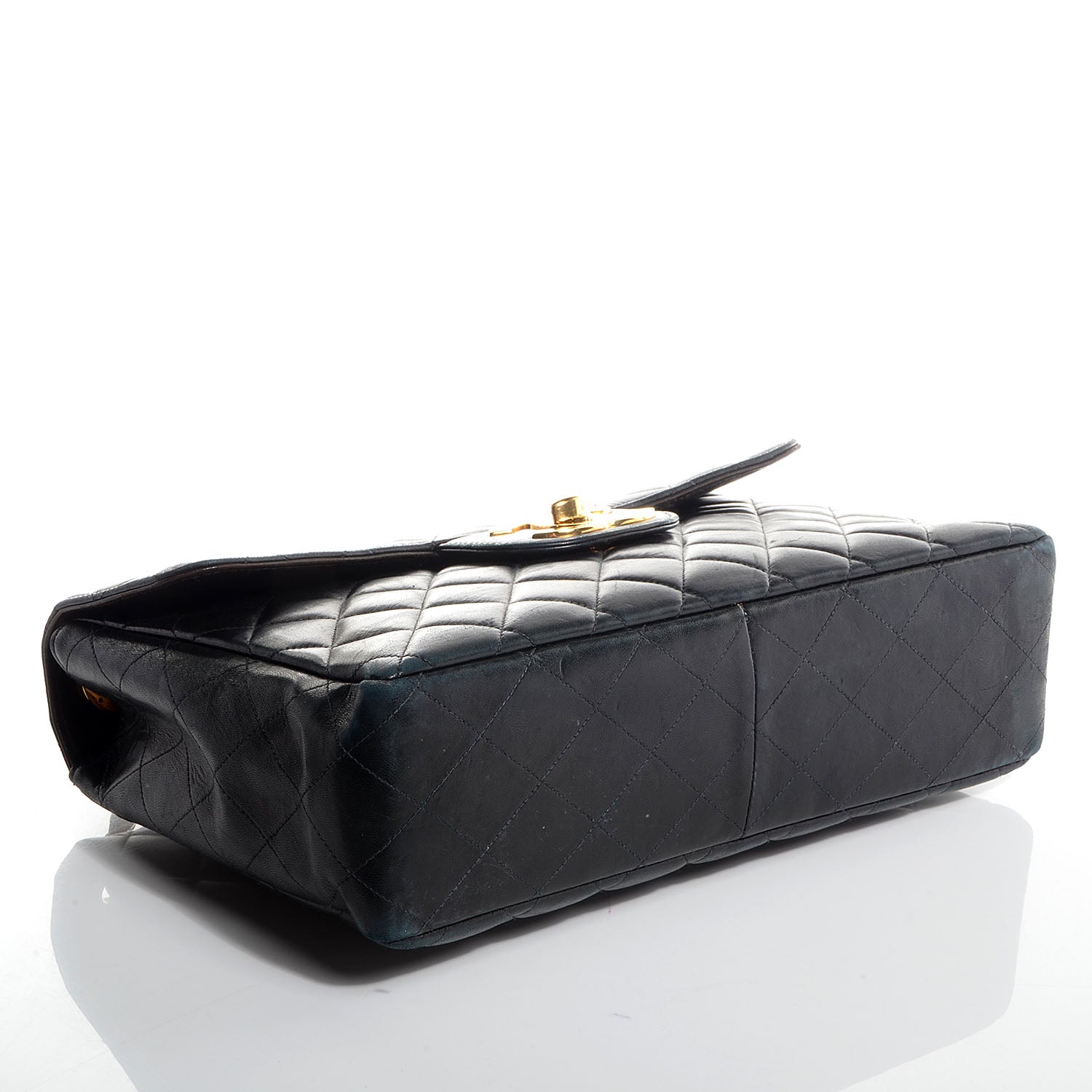 Chanel Lambskin Jumbo Flap Black 4 of 9