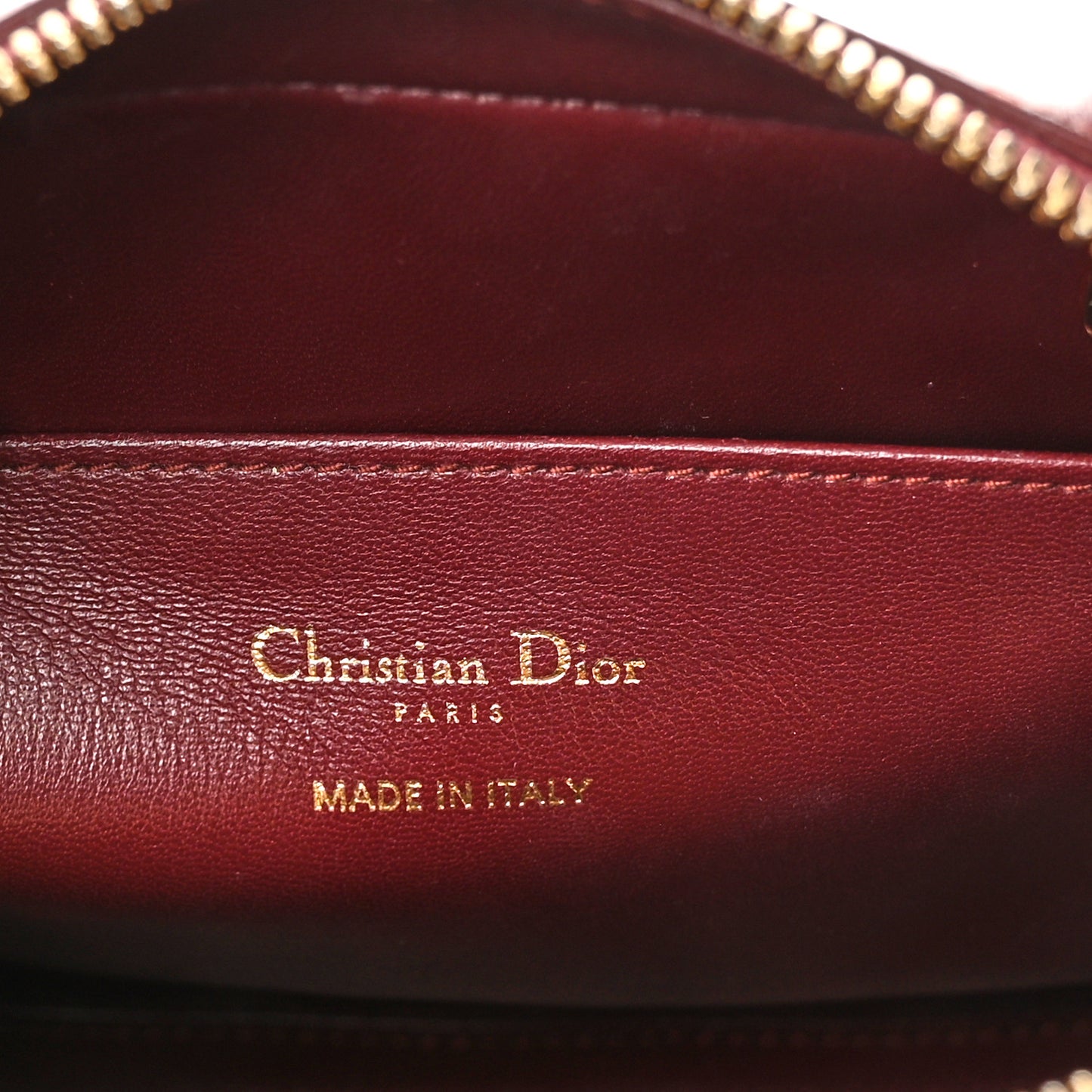 Lambskin Cannage Lily Tote Red Sapphire Blue