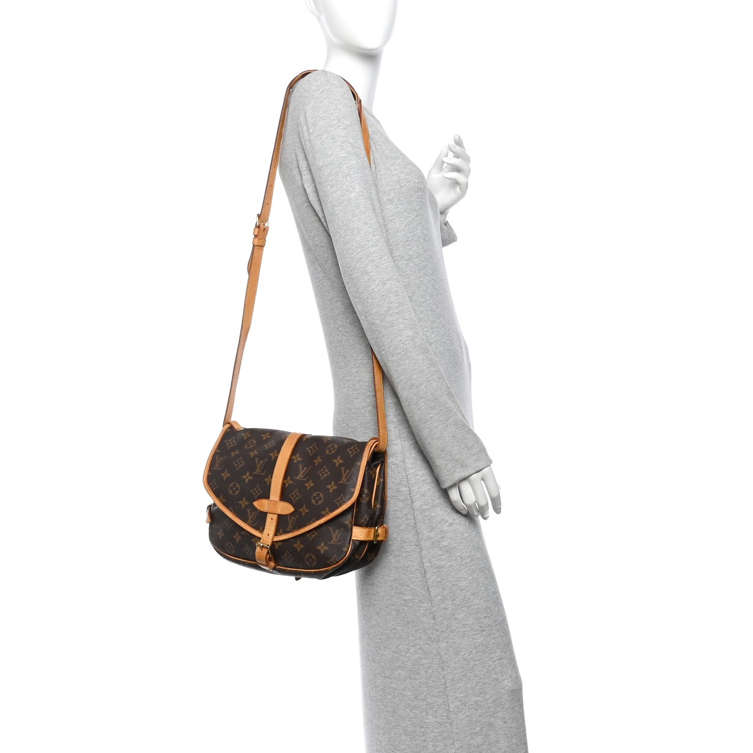 Louis Vuitton Monogram Saumur 30 2 of 13