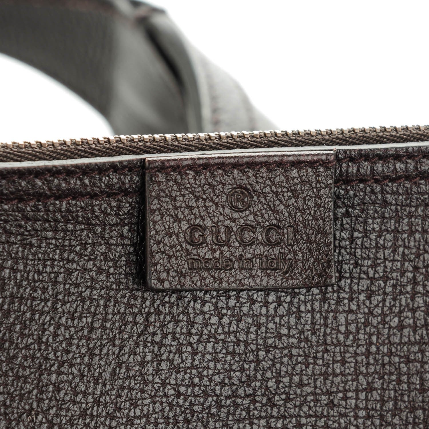 Gucci Soft Grained Calfskin Web Medium Jackie Hobo Dark Brown 6 of 7