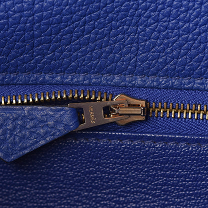 Hermes Togo Kelly Retourne 28 Bleu Electrique 21 of 37