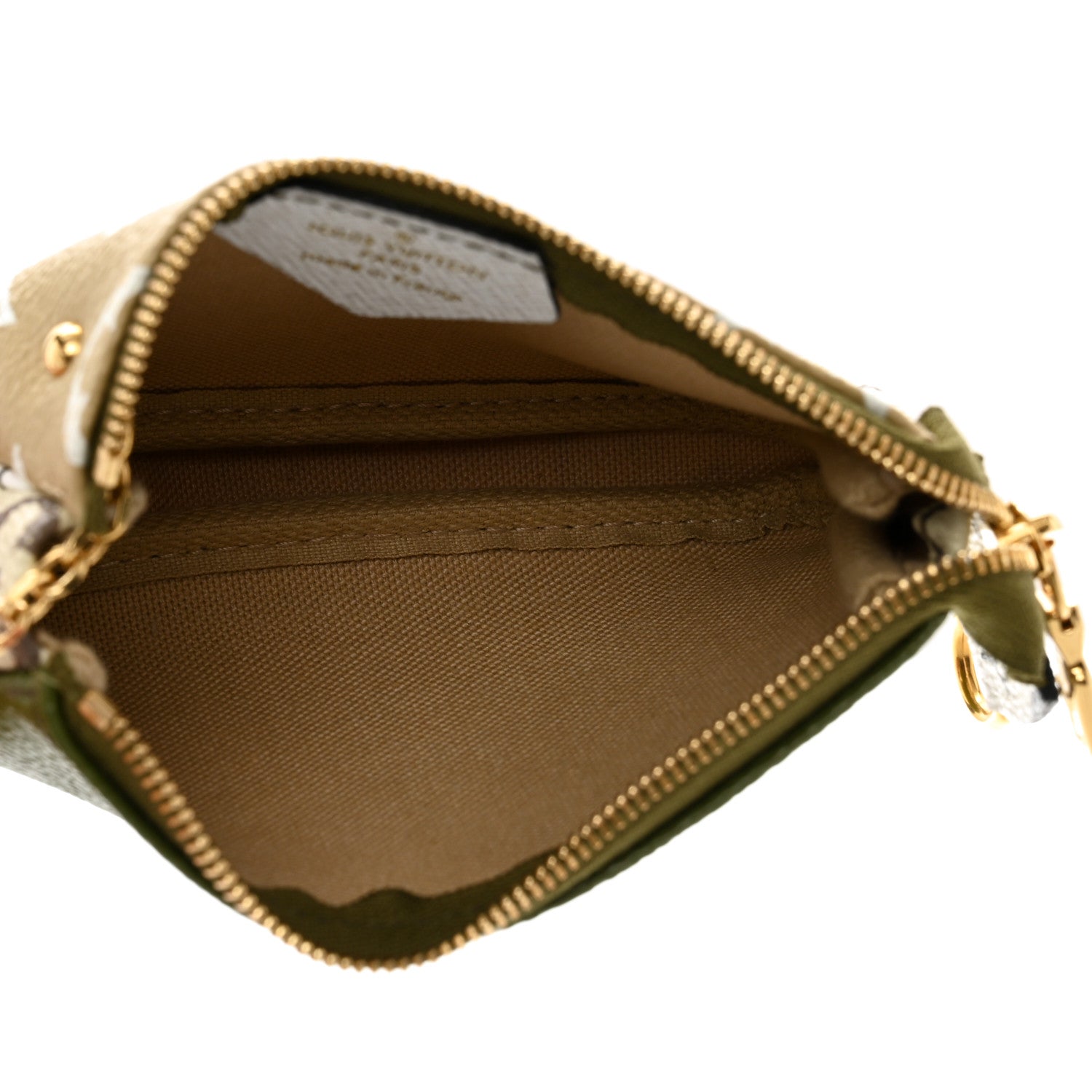 Louis Vuitton Monogram Giant Micro Pochette Accessories Kaki White 4 of 10