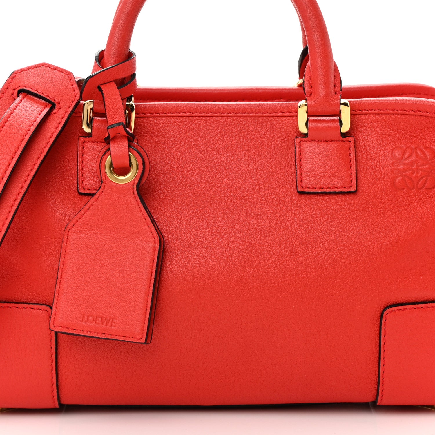 Loewe Nappa Calfskin Amazona 23 Red 8 of 15
