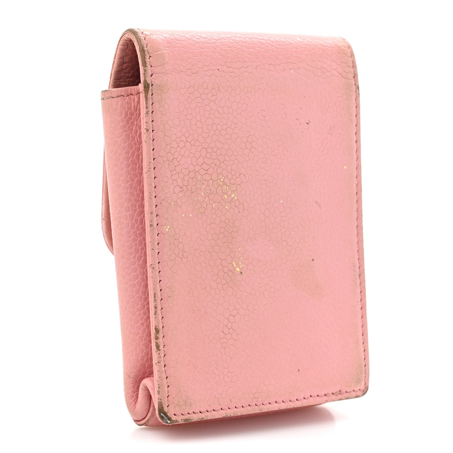 Chanel Caviar Timeless CC Cigarette Case Pink 3 of 15