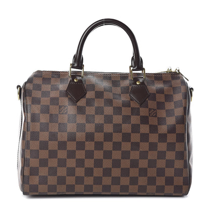 Louis Vuitton Damier Ebene Speedy Bandouliere 30 1 of 11