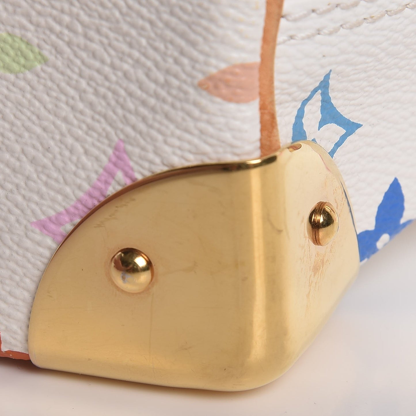 Monogram Multicolor Trouville White