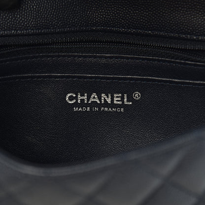 Chanel Caviar Quilted Mini Rectangular Flap Navy 6 of 11
