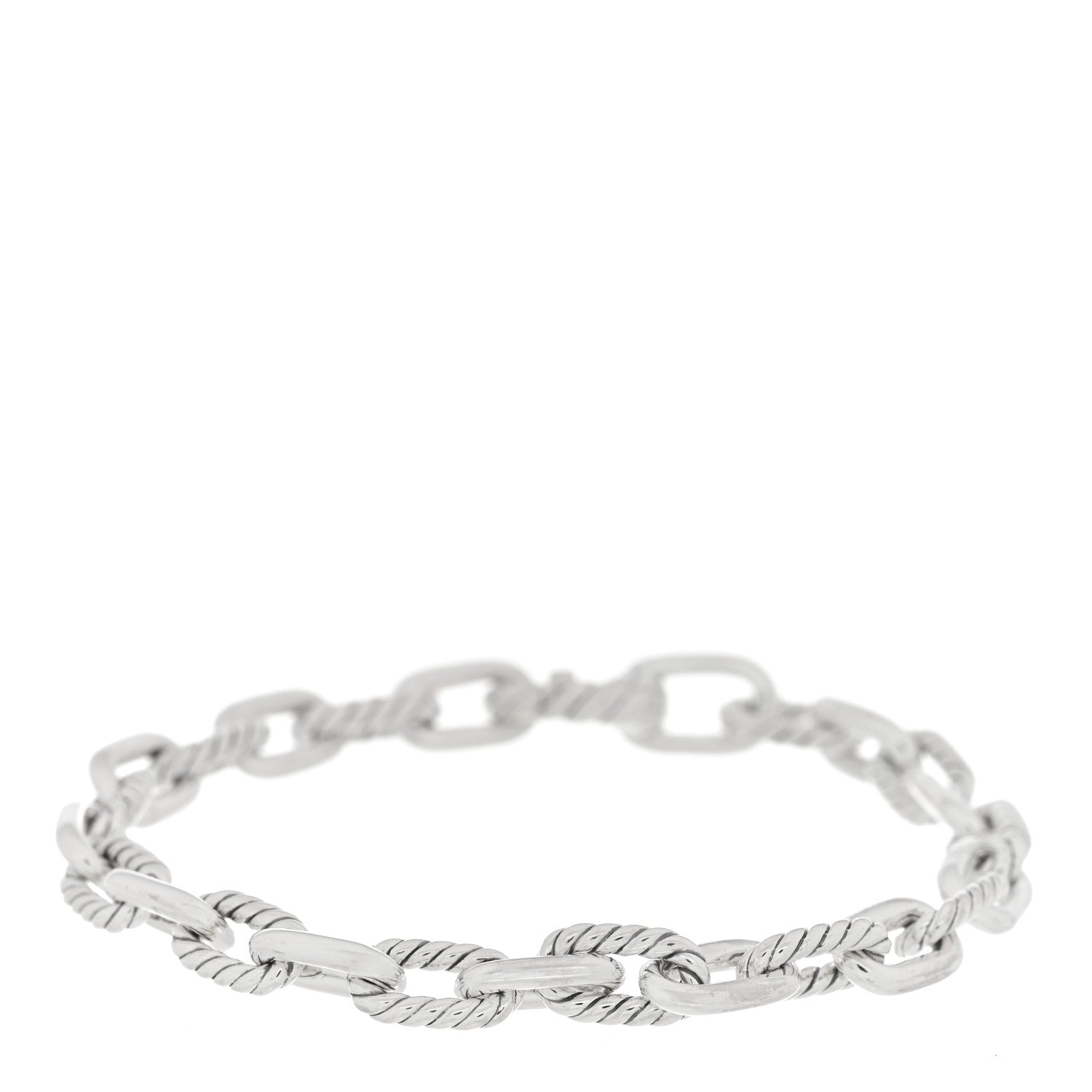 David Yurman Sterling Silver 5.5mm Madison Chain Bracelet 1 of 3