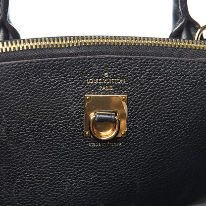 Louis Vuitton Calfskin Studded City Steamer MM Black 17 of 18