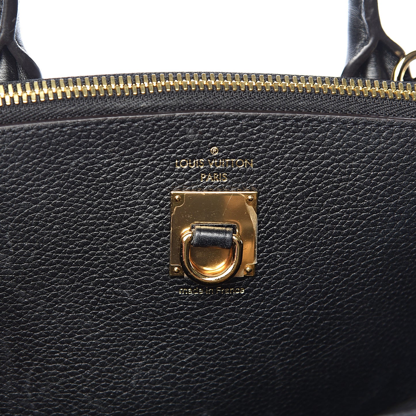 Calfskin Studded City Steamer MM Black