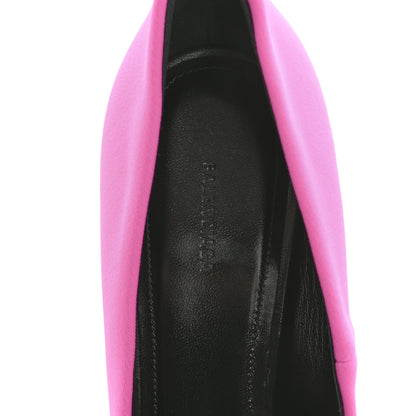 Balenciaga Spandex Knife Pointed 110mm Pumps 37.5 Fluo Pink 7 of 9