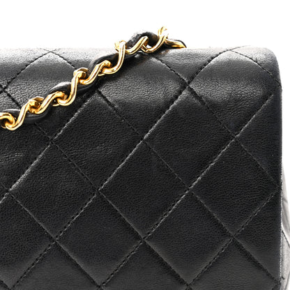 Chanel Lambskin Quilted Small Single Flap Black 13 of 15