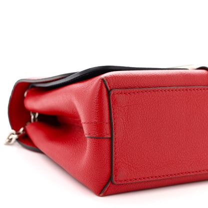 Louis Vuitton Monogram Cuir Plume Ecume Very Chain Bag Rouge Rubis 9 of 11