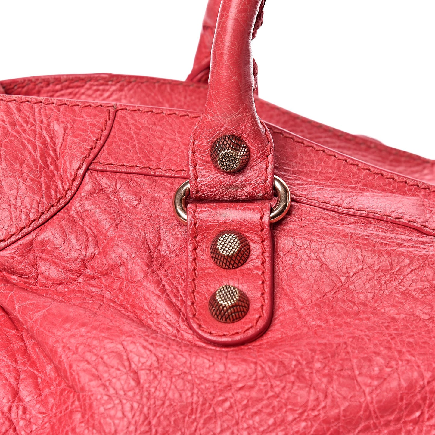 Agneau Giant 12 Rose Gold Hardware City Rose Thulian