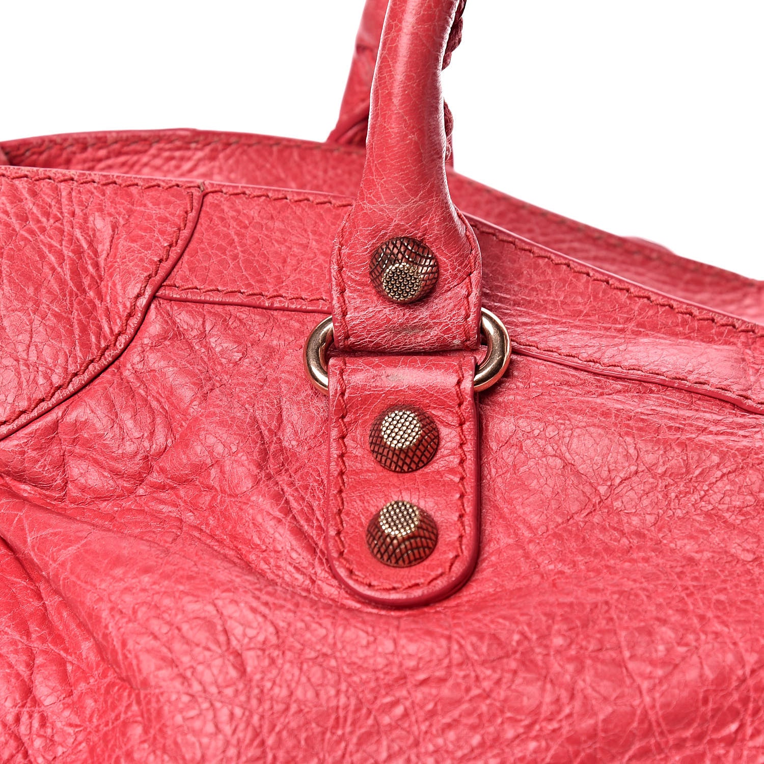 Balenciaga Agneau Giant 12 Rose Gold Hardware City Rose Thulian 16 of 26