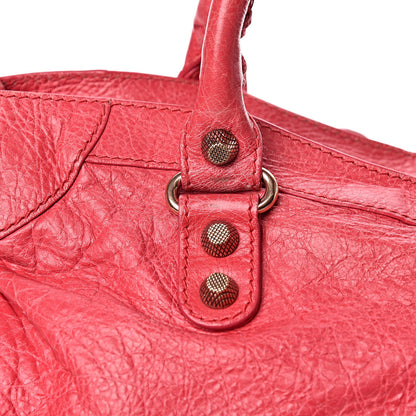 Balenciaga Agneau Giant 12 Rose Gold Hardware City Rose Thulian 16 of 26
