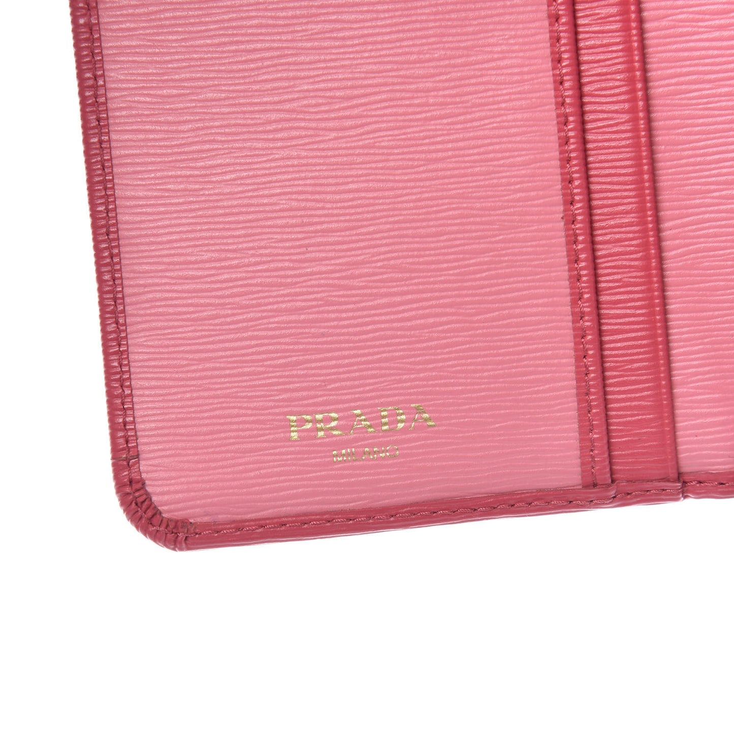 Vitello Move Bi-Color Compact Wallet Peonia Geranio