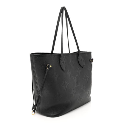 Louis Vuitton Empreinte Monogram Giant Neverfull MM Black 3 of 16