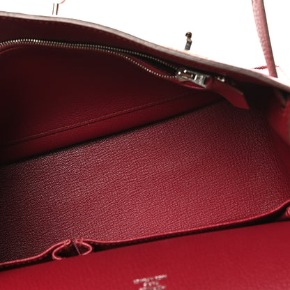 Hermes Taurillon Clemence Jypsiere 28 Rubis 5 of 10