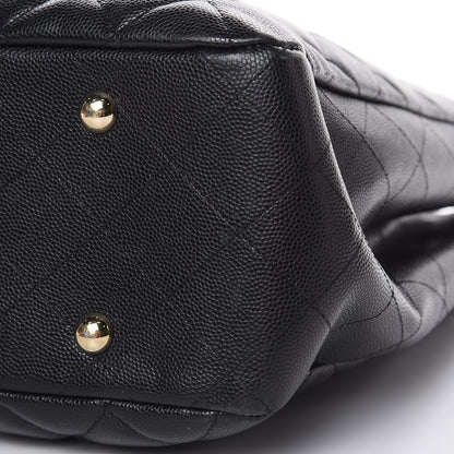 Chanel Caviar Quilted Large Classic Shopping Tote Black 9 of 9