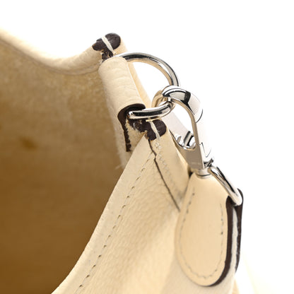 Hermes Taurillon Clemence Amazone Evelyne TPM Nata Craie 10 of 13