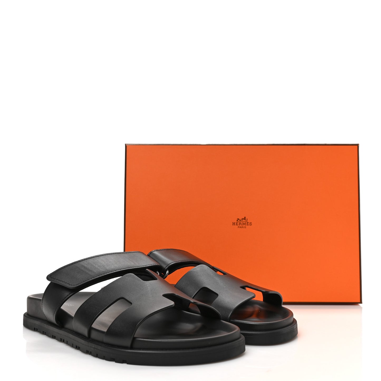Calfskin Womens Chypre Sandals 39 Black