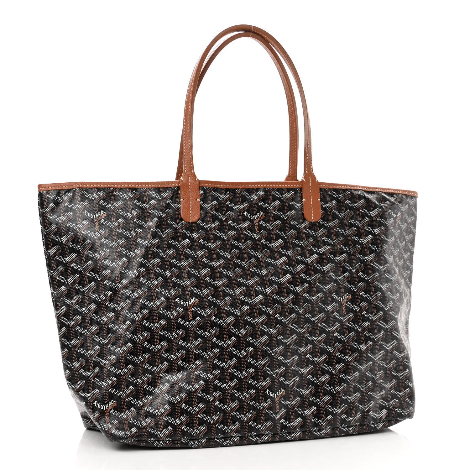 Goyard Goyardine Saint Louis PM Black Gold 4 of 11
