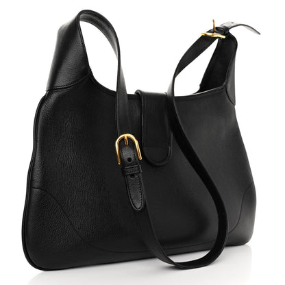 Gucci Goatskin Medium Aphrodite Shoulder Bag Black 3 of 9
