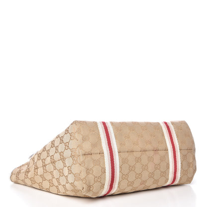 Gucci Monogram Medium Jolicoeur Tote White 4 of 10