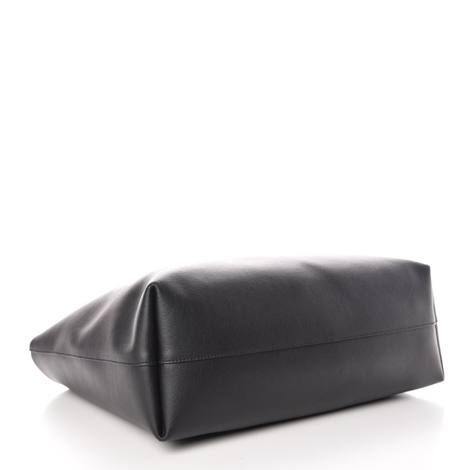 Saint Laurent Calfskin Large Shopping Tote Black 5 of 12