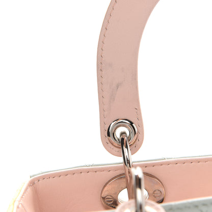 Christian Dior Lambskin Cannage Medium Tri-Color Lady Dior Multicolor 11 of 12