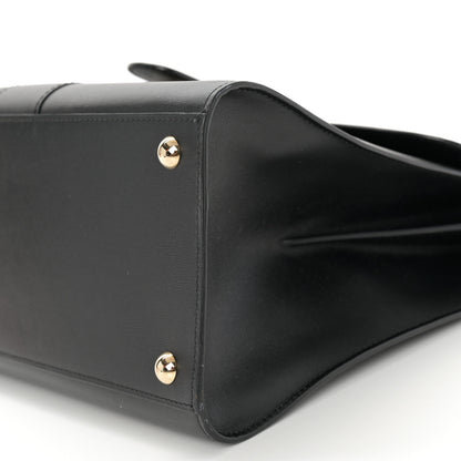 Delvaux Box Calfskin MM Brillant Satchel Black 10 of 15