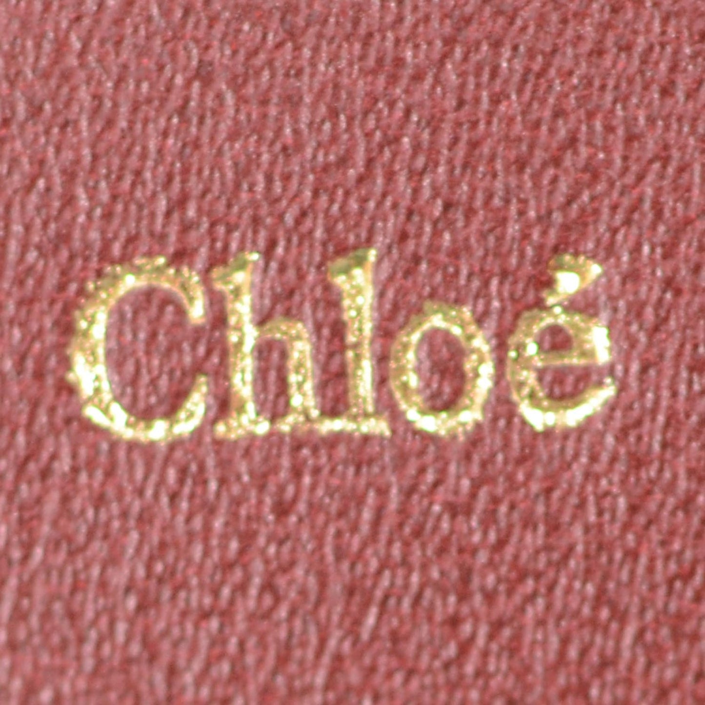 Leather Envelope Wallet Burgundy